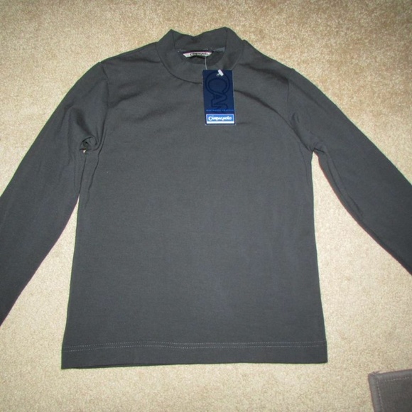 CAMPAGNOLO BOYS SZ 10 NWT BLACK LONG SLEEVE SHIRT - Picture 3 of 8
